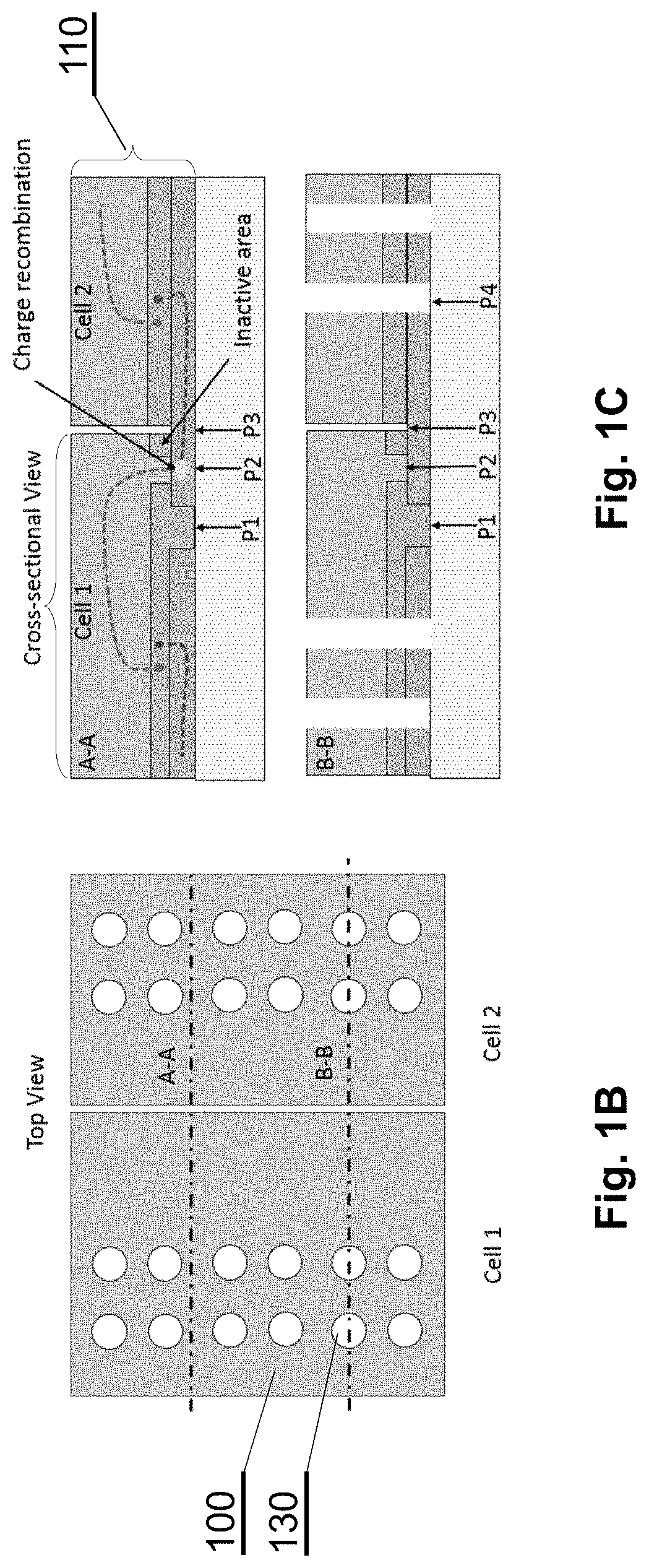 A translucent photovoltaic device and a method for manufacturing thereof