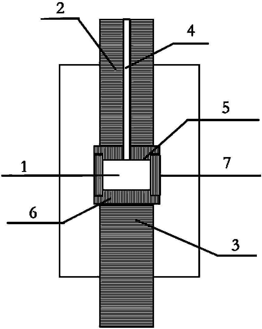 Current assisted method for quickly preparing powder