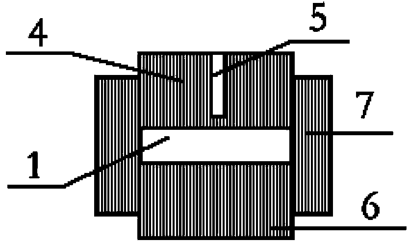 Current assisted method for quickly preparing powder