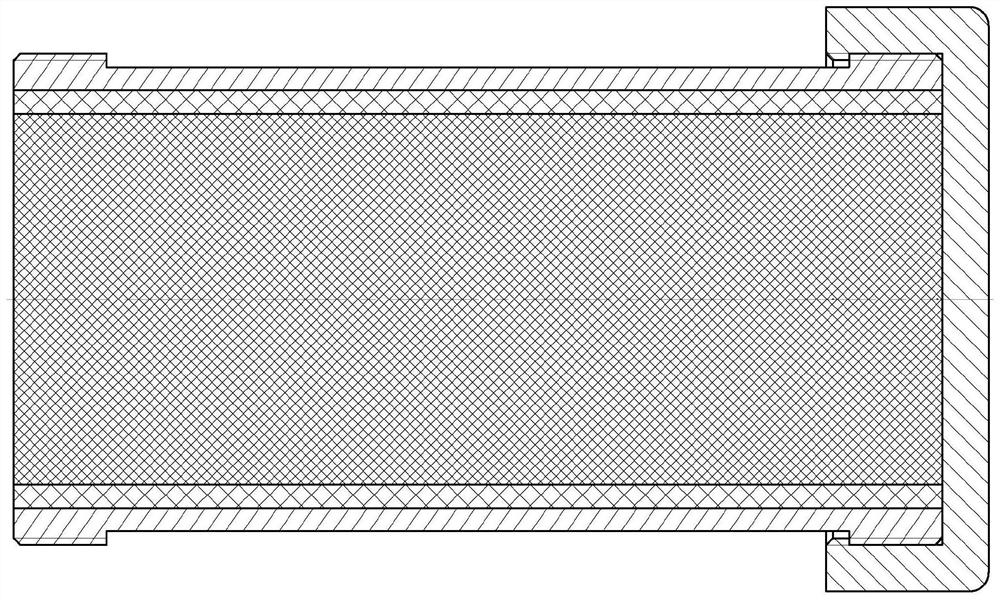 Double-pulse solid rocket motor soft compartment ablation test device