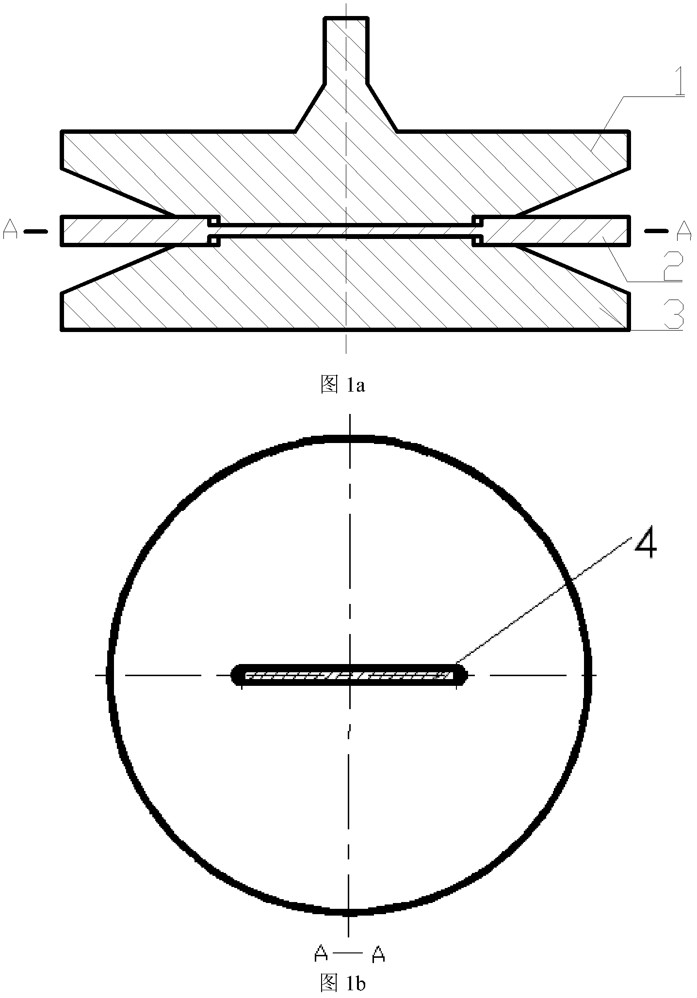 Splitting spinning mold with retainer stages and determination method for retainer stages