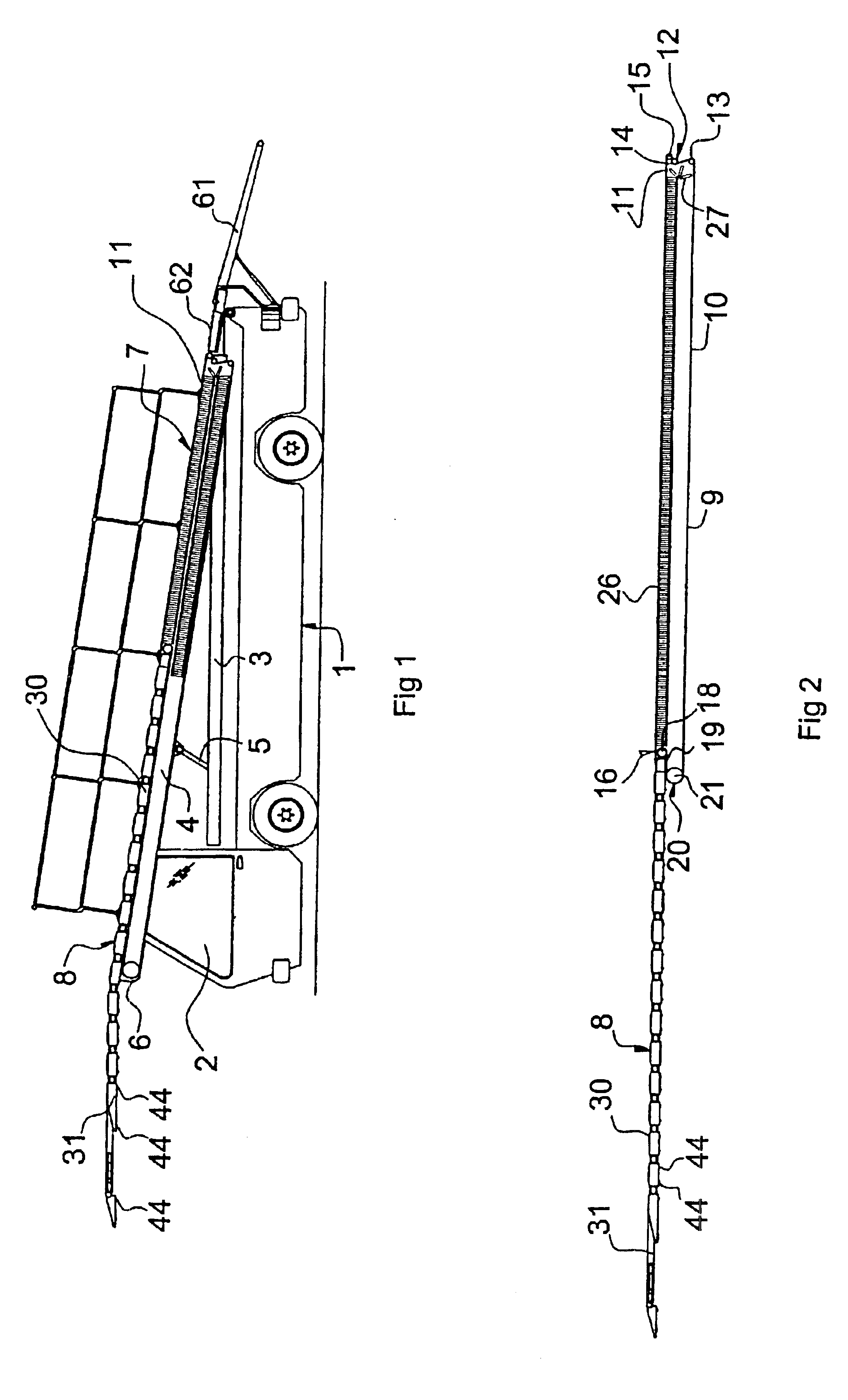 Apparatus for loading and unloading aircrafts