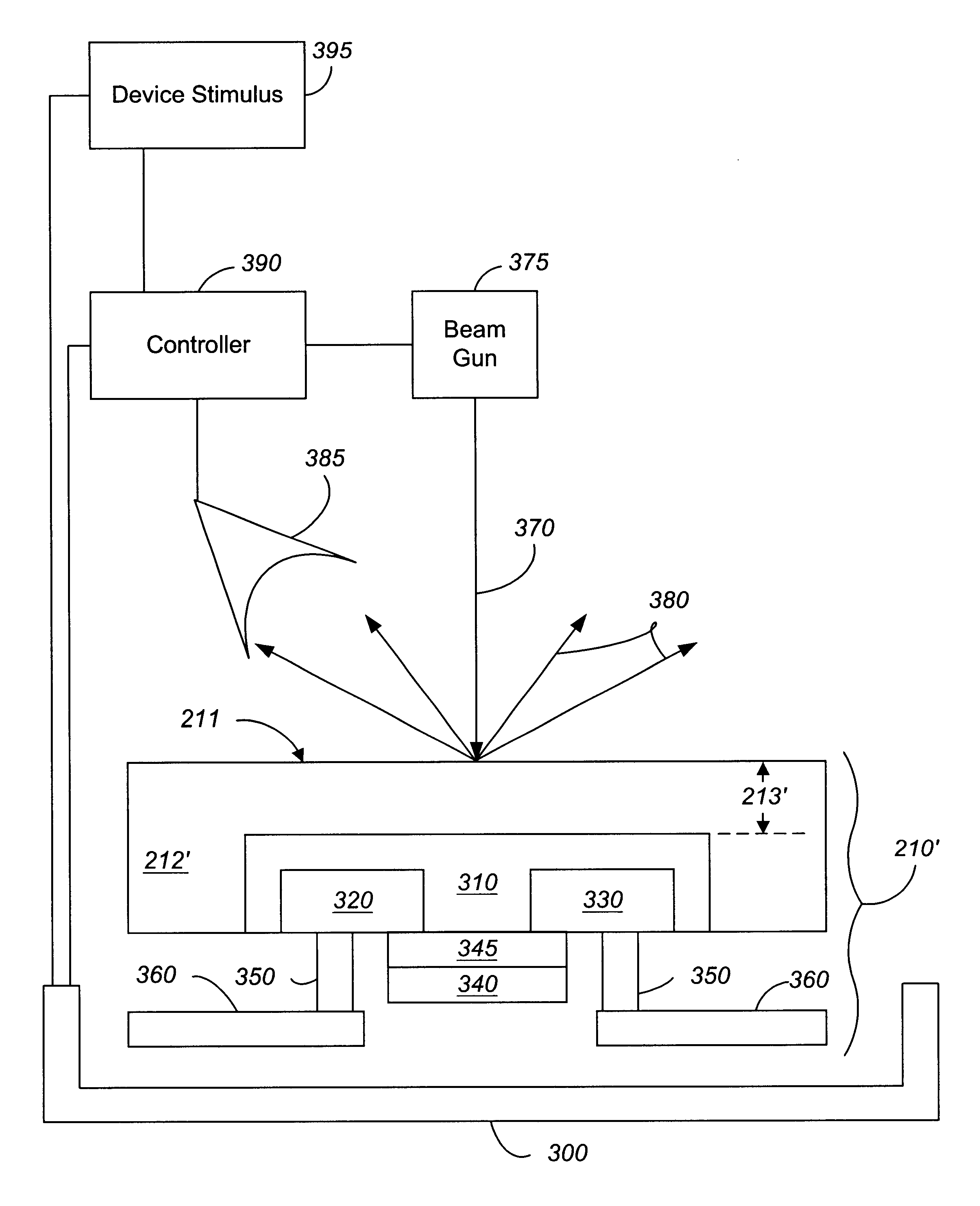 Measuring back-side voltage of an integrated circuit