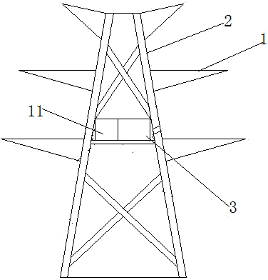 Low-temperature remote early warning system for monitoring power transmission and transformation grid