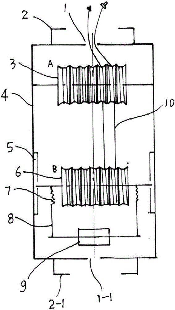 Device for automatically collecting, releasing, storing and distributing fibers