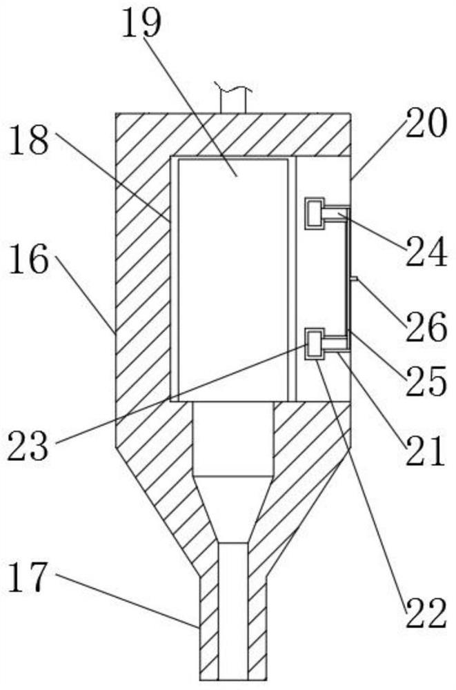 Intermediate frequency furnace with automatic feeding function