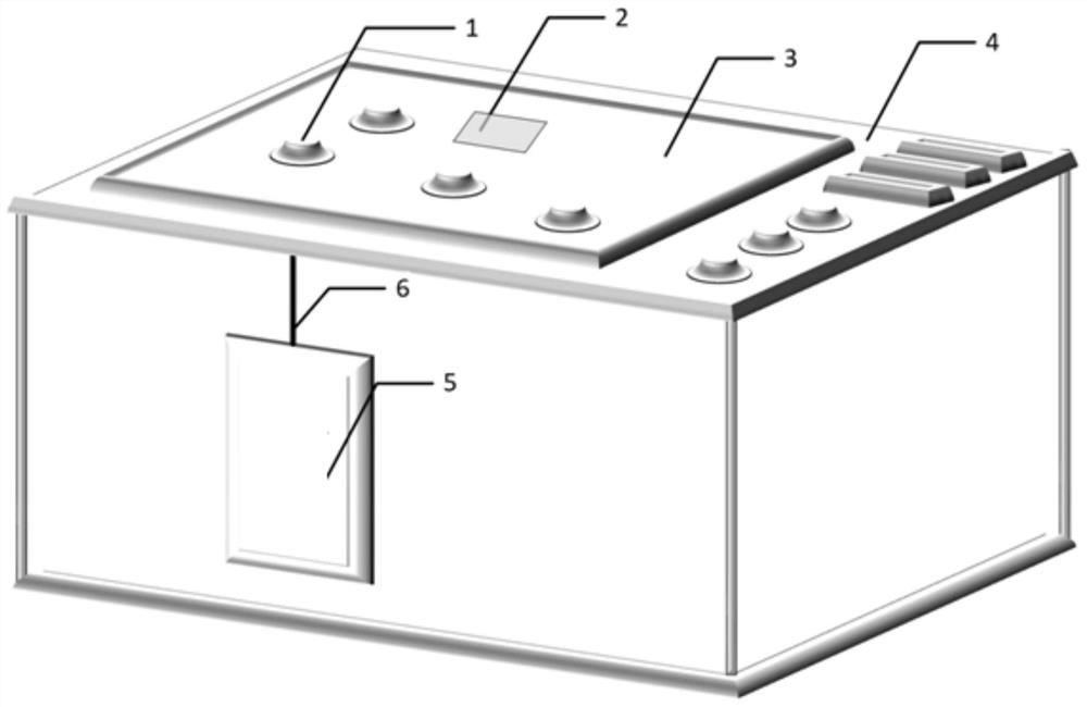 An electronic interactive sand table system and interactive method