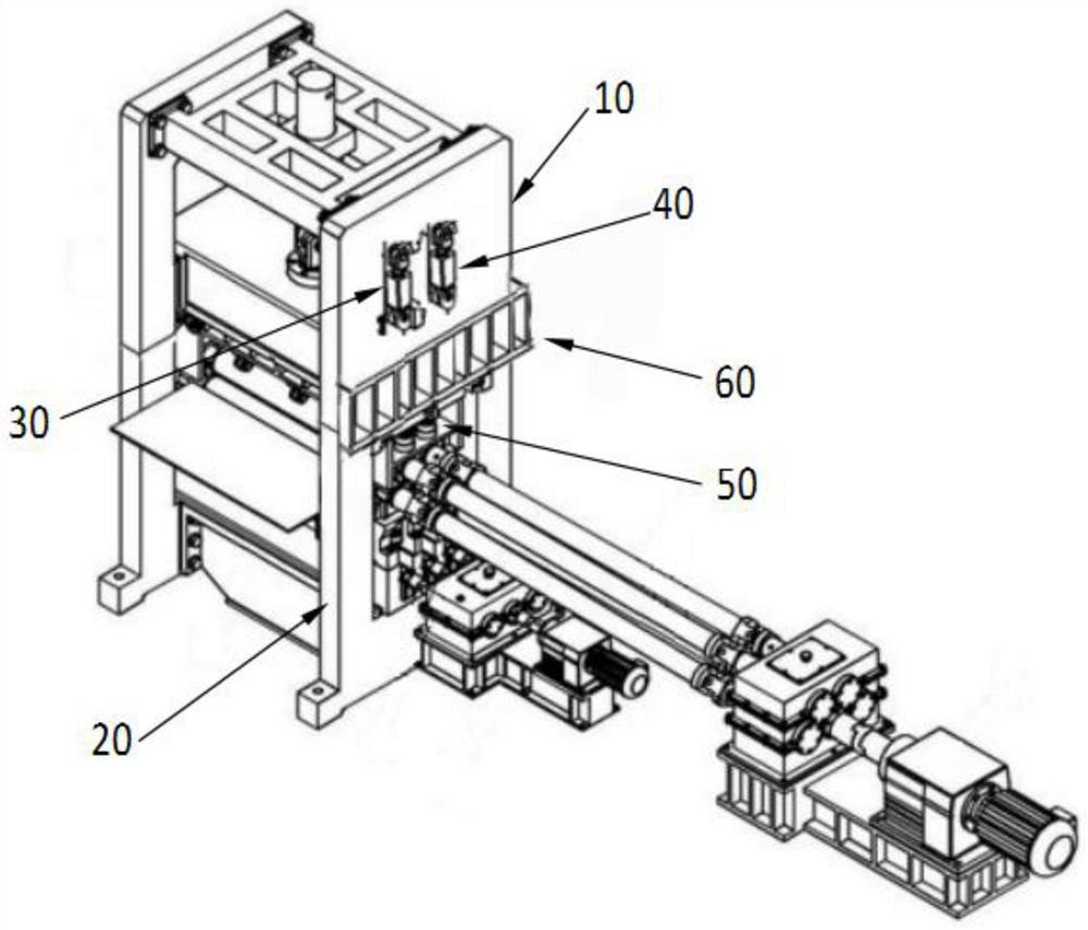 Wide and thick sheet all hydraulic multi-roller temperature straightening machine HGC hydraulic cylinder dismounting and mounting method