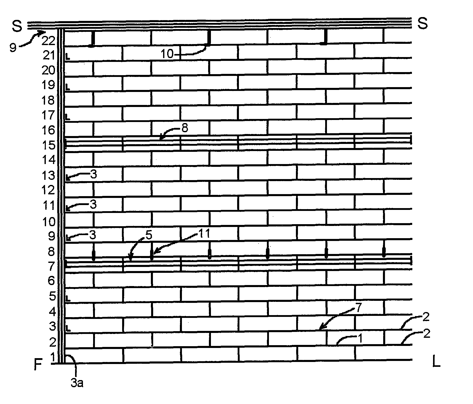 Reinforced masonry panel structures