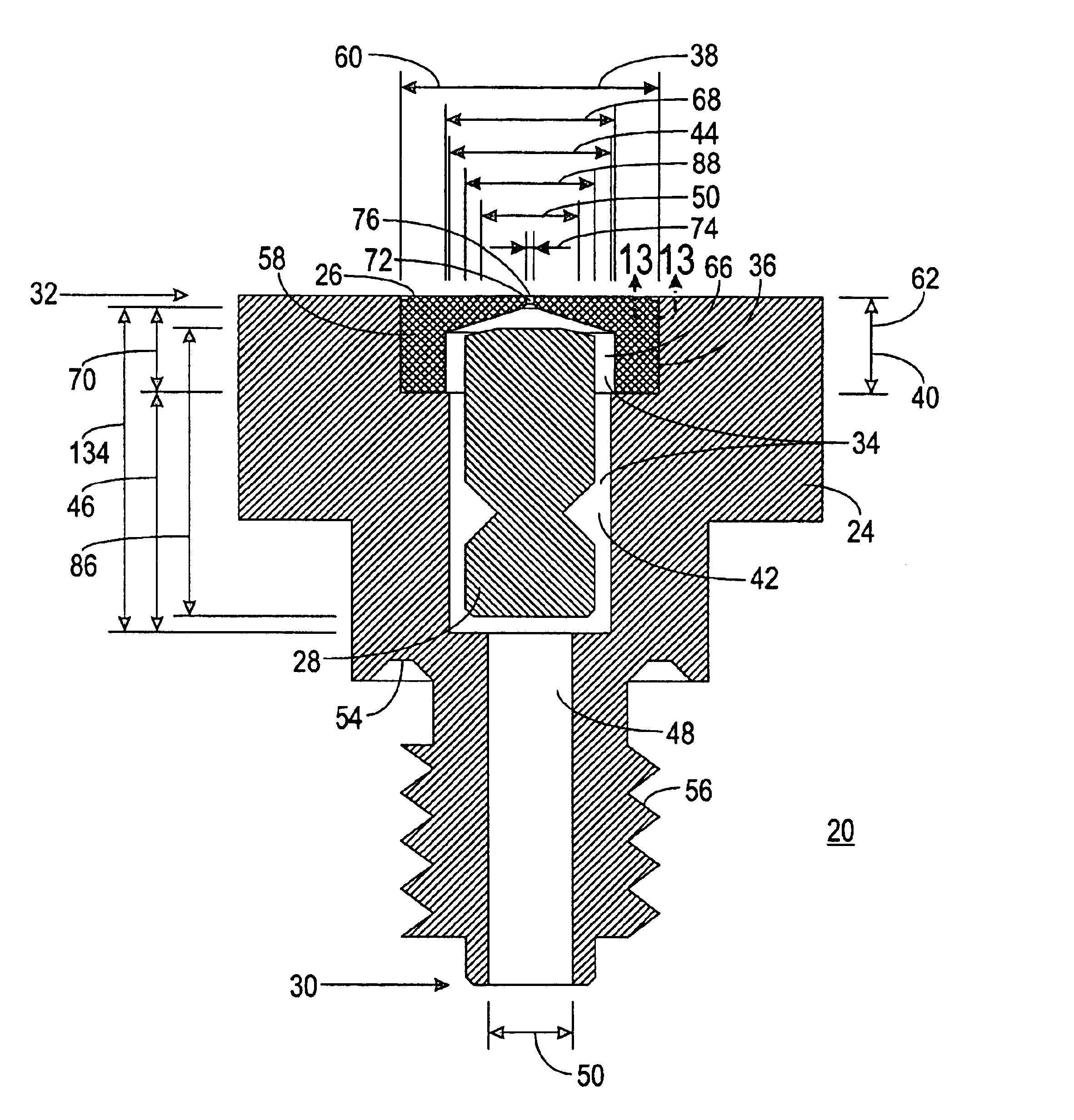 Atomizing nozzle and method for manufacture thereof