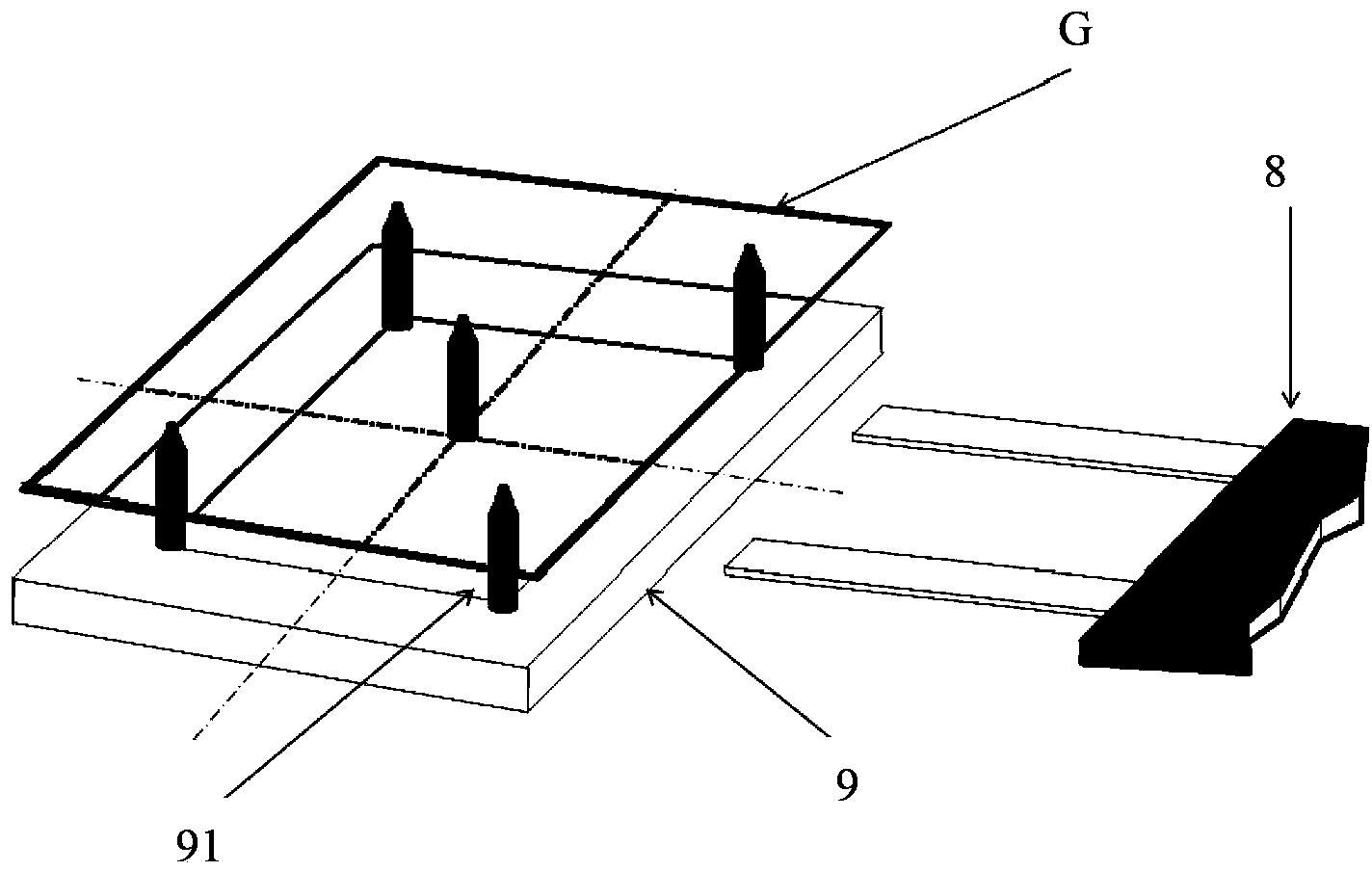 Anti-electrostatic heater plate structure