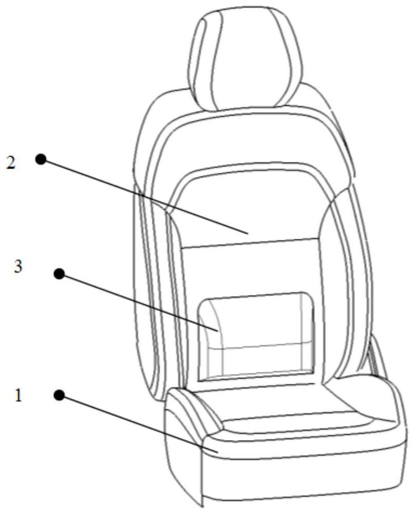 Seat and automobile with same