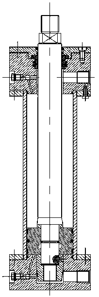 Hydraulic tool changing system and tool changing method of a machining center