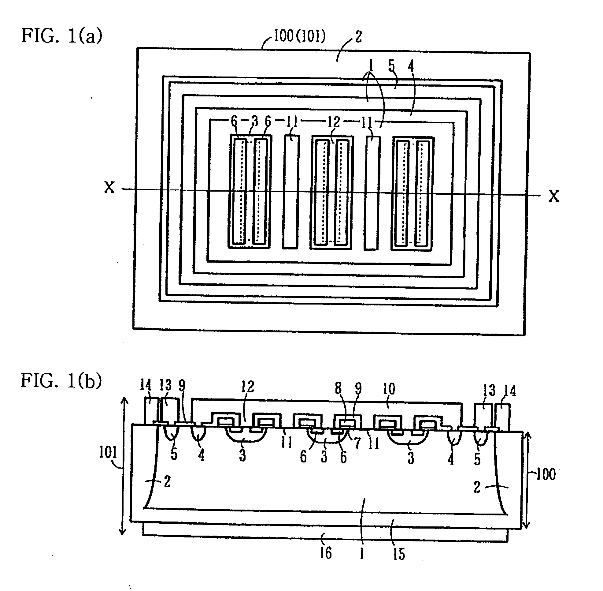 Semiconductor device, the method of manufacturing the same, and two-way switching device using the semiconductor devices
