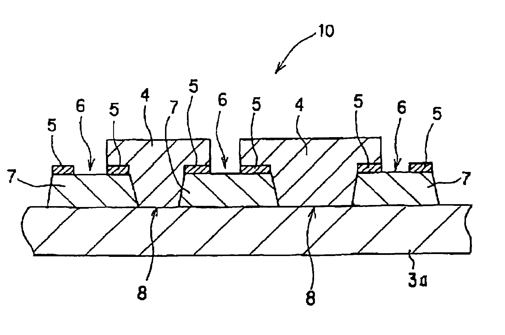 Color-filter substrate assembly, method for manufacturing the color-filter substrate assembly, electro-optical device, method for manufacturing the electro-optical device, and electronic apparatus