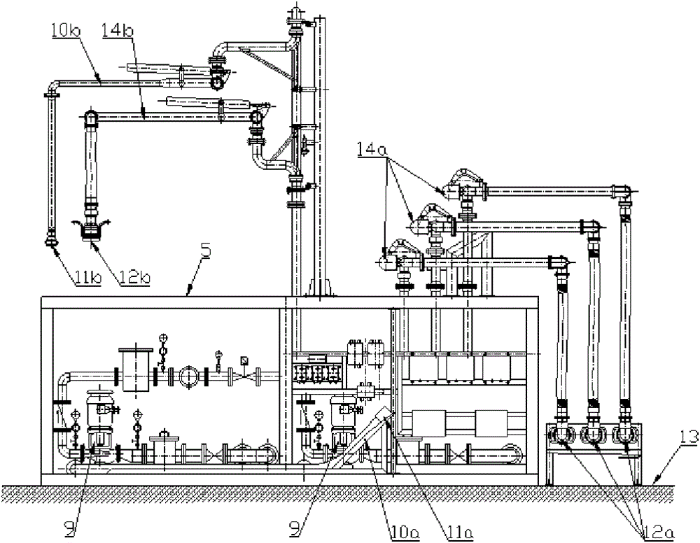 Airtight oil dispatching system of oil depot