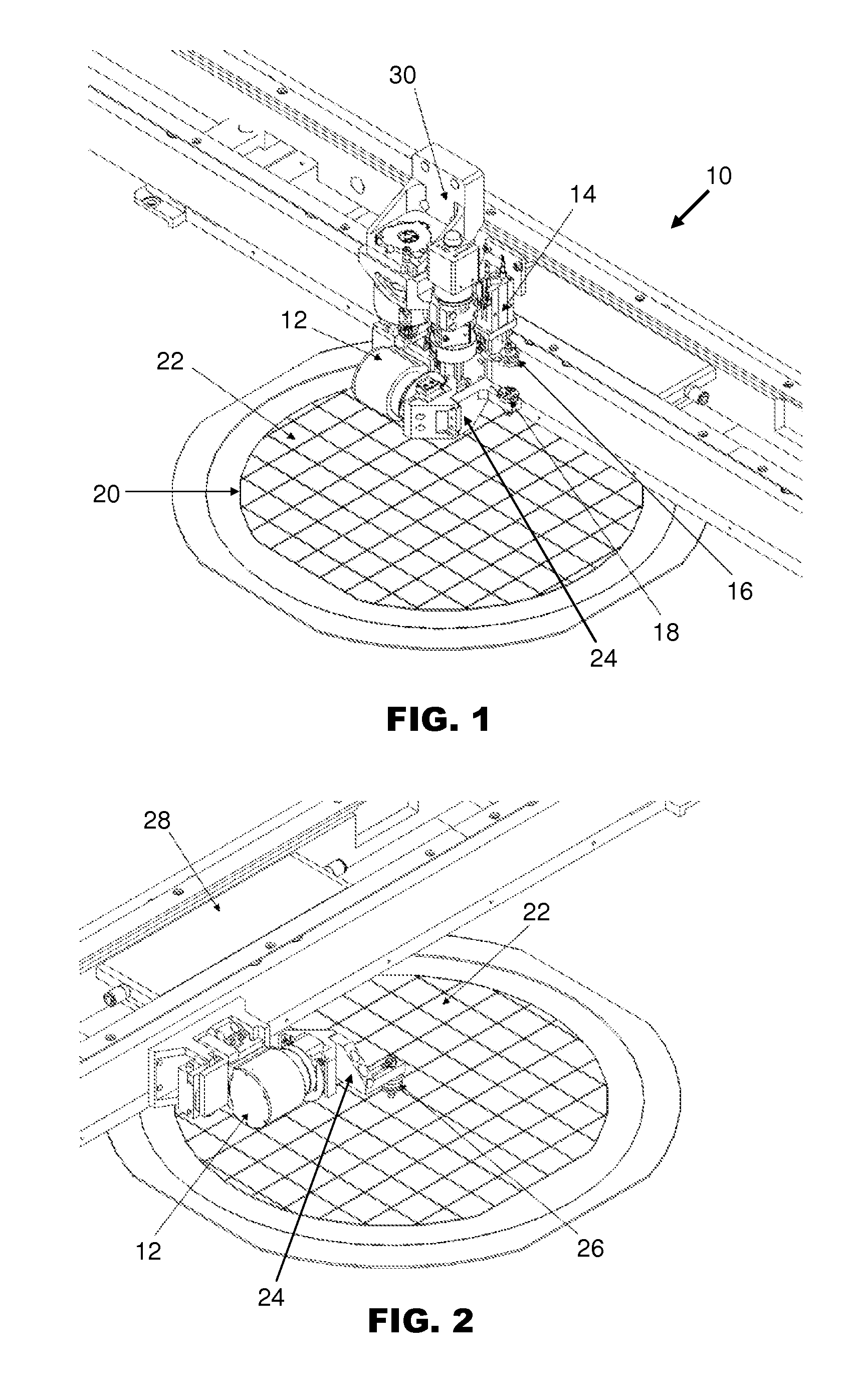Flip arm module for a bonding apparatus incorporating changeable collet tools