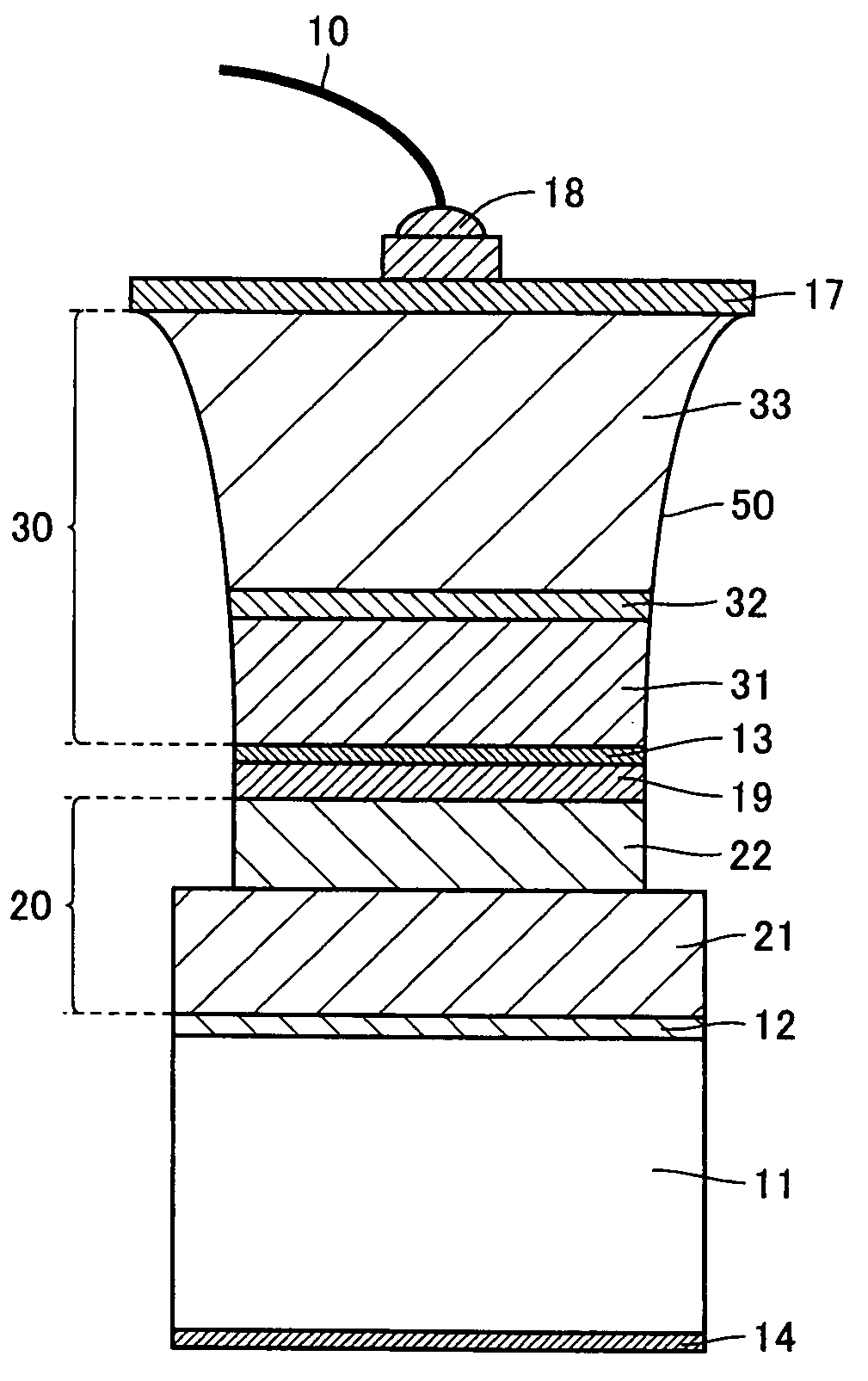 Nitride-based compound semiconductor light emitting device, structural unit thereof, and fabricating method thereof