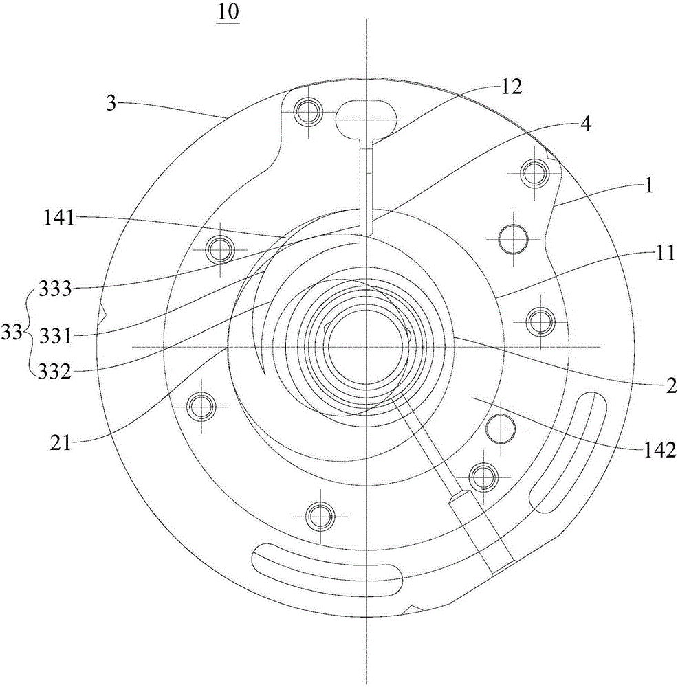 Rotary compressor and compression mechanism thereof