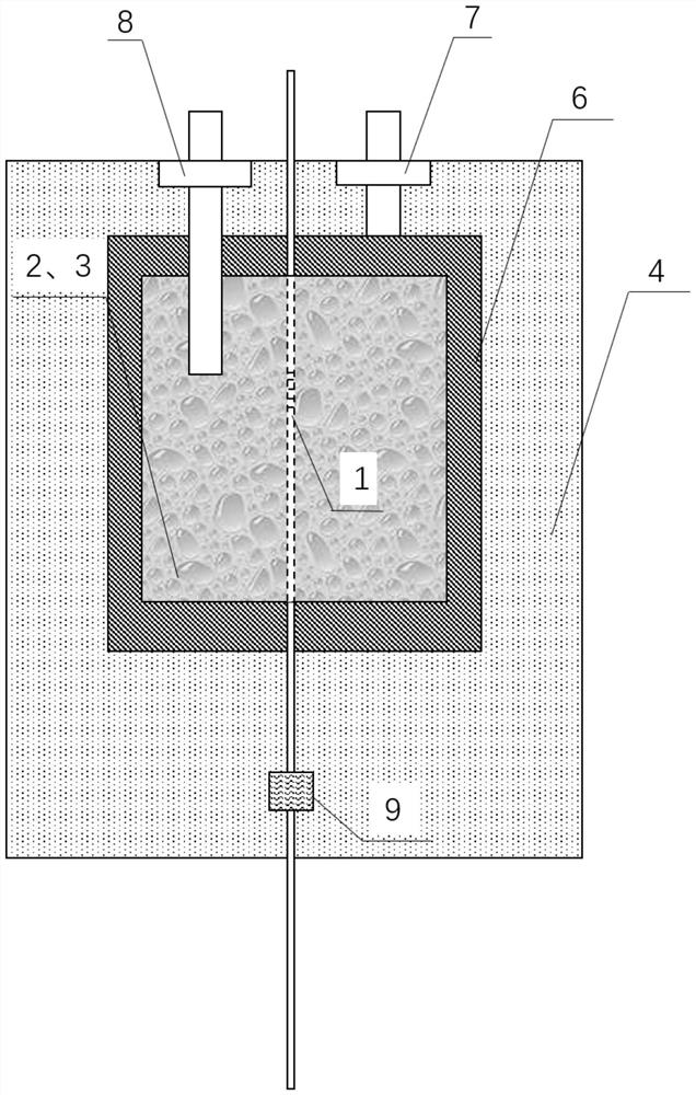 Lithium-sulfur battery capable of monitoring internal state change in real time and preparation and monitoring methods thereof