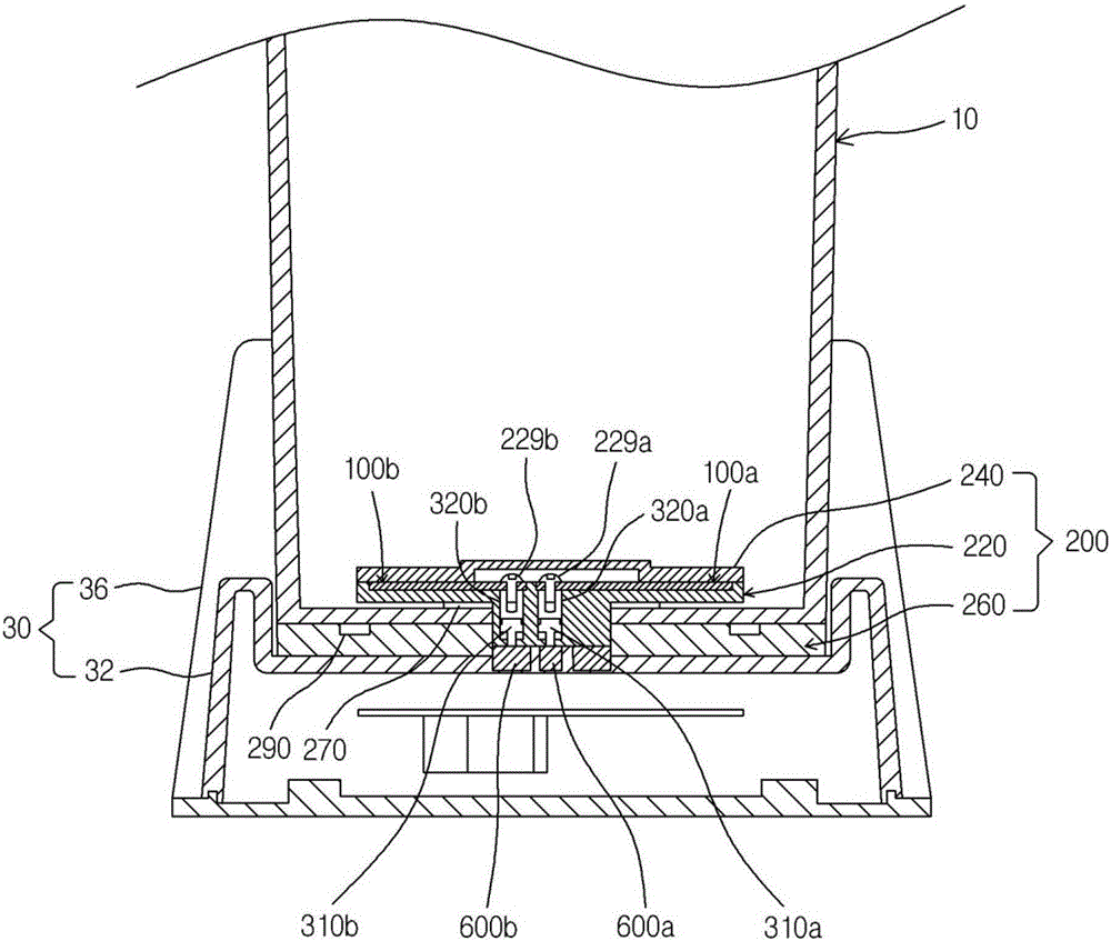 Hydrogen water production device