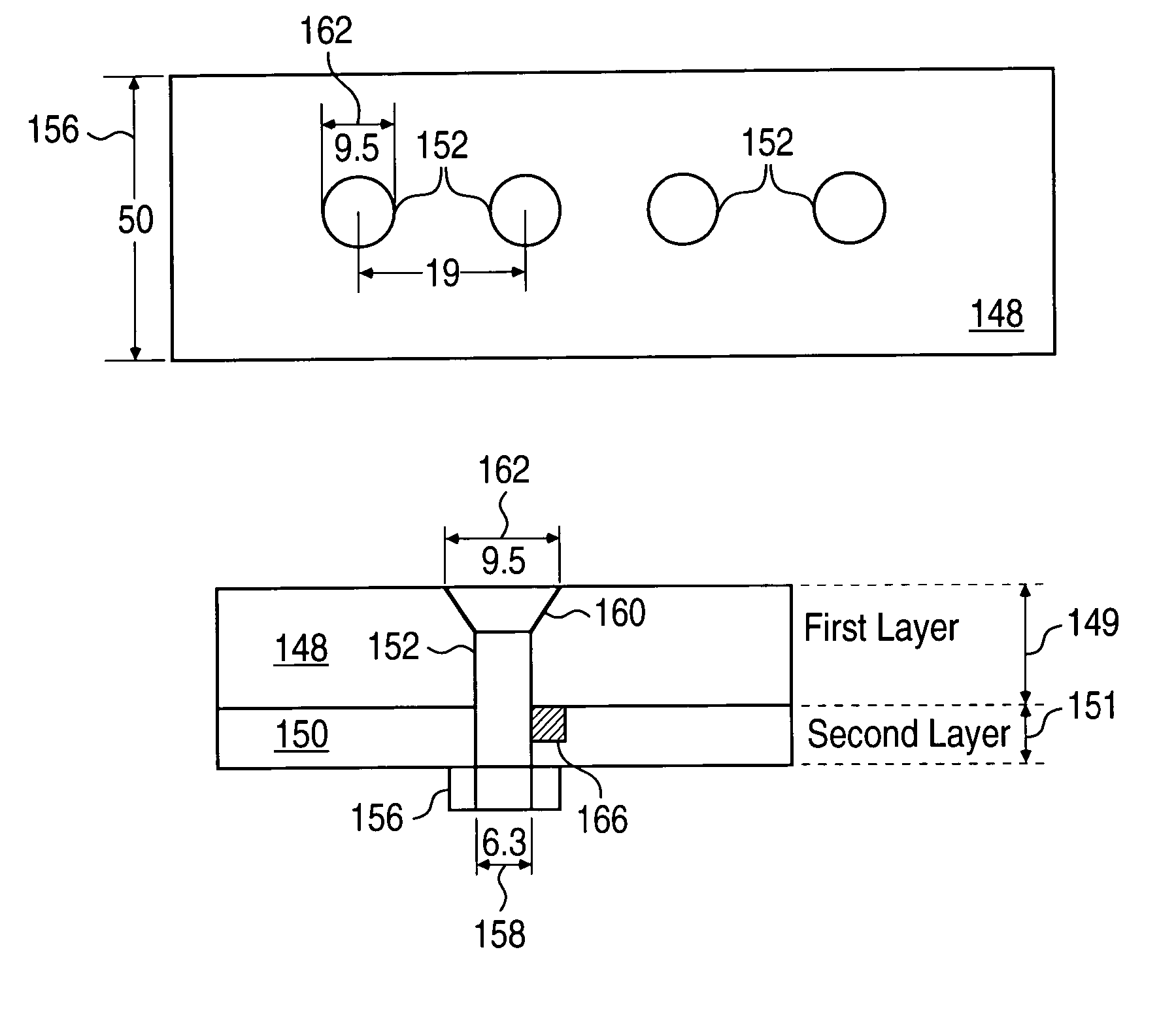 Probes and methods for detecting defects in metallic structures