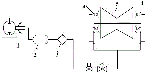 Device and method for preventing steam turbine shaft seal from leakage