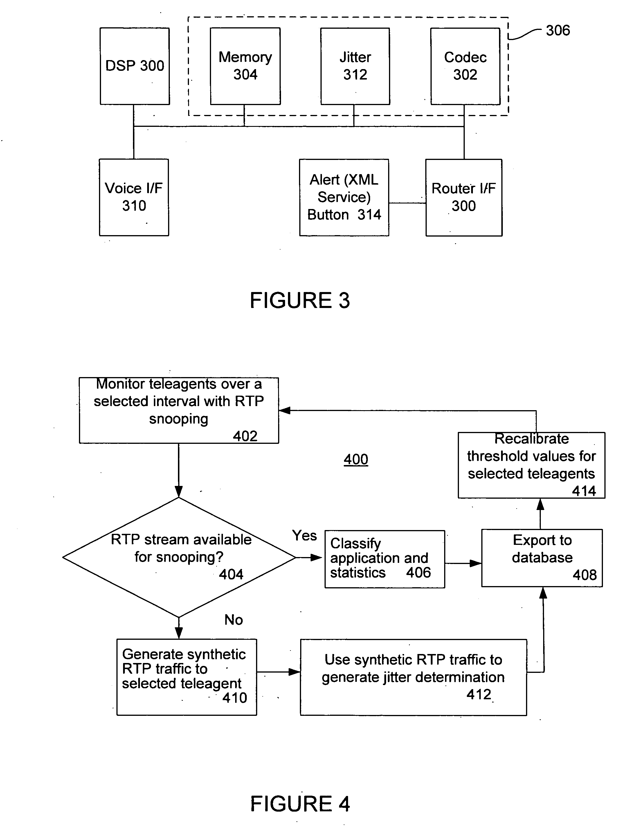 Method for managing the quality of encrypted voice over IP to teleagents