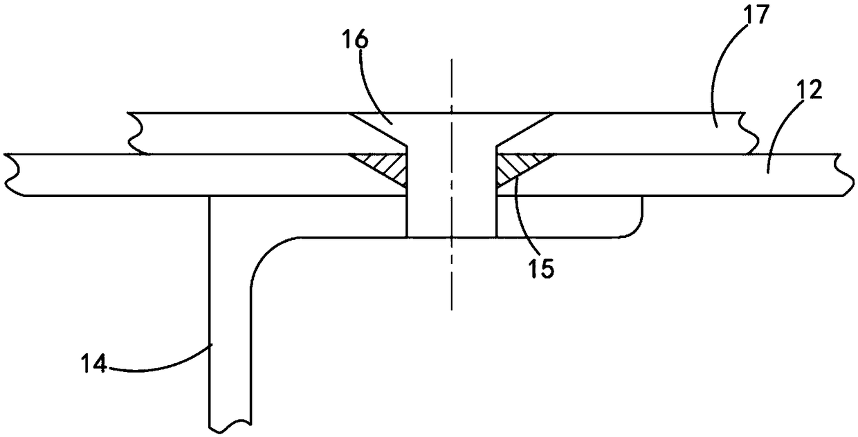 Rivet clamping assembly and method for using rivet clamping assembly to manufacture airplane skin maintenance gasket