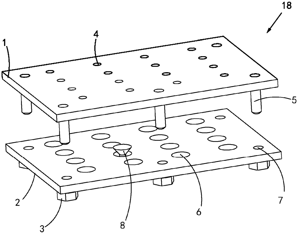 Rivet clamping assembly and method for using rivet clamping assembly to manufacture airplane skin maintenance gasket