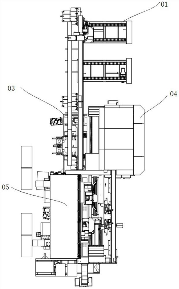 Vehicle front axle machining system and machining method