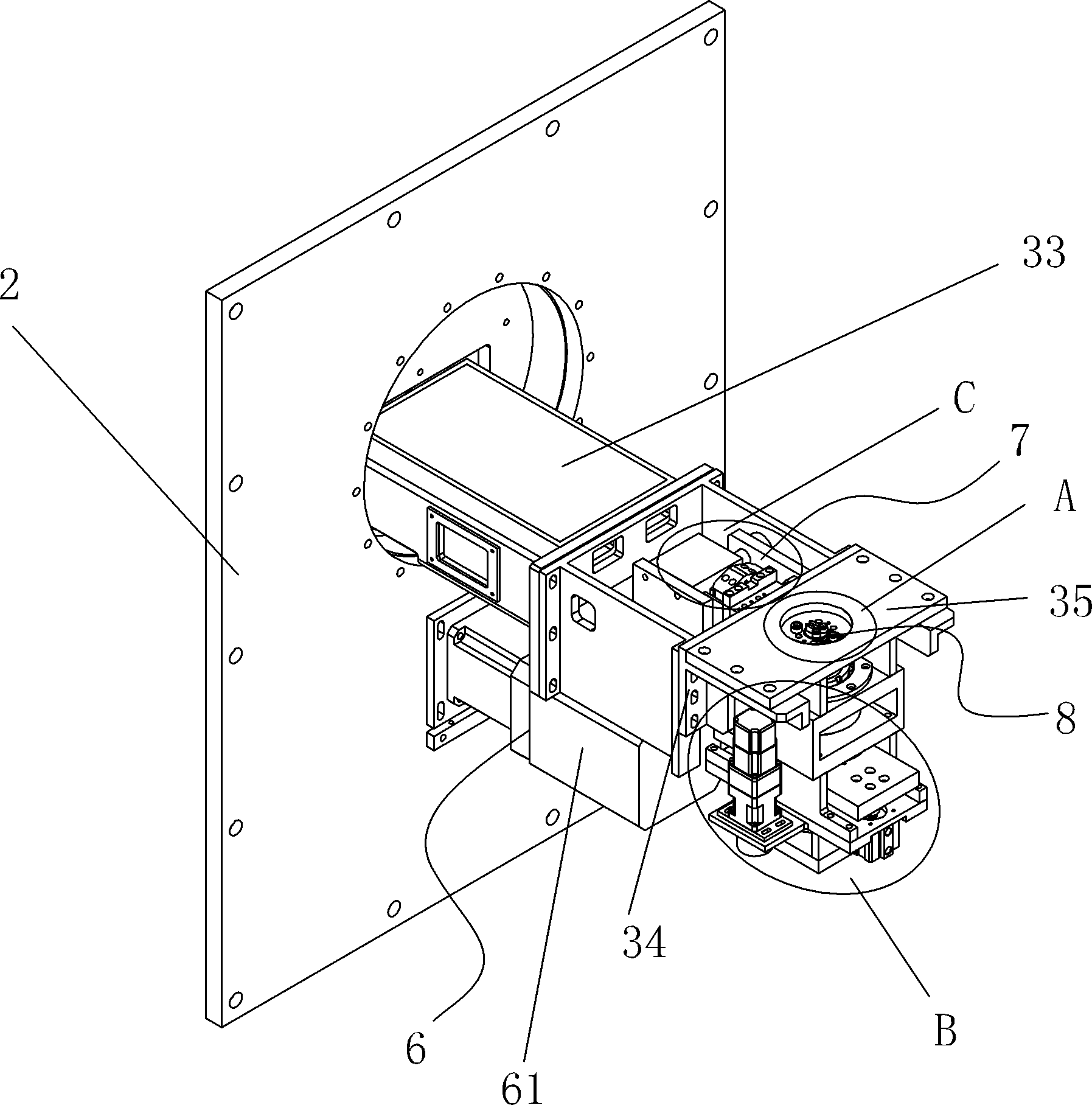Device for bending wire