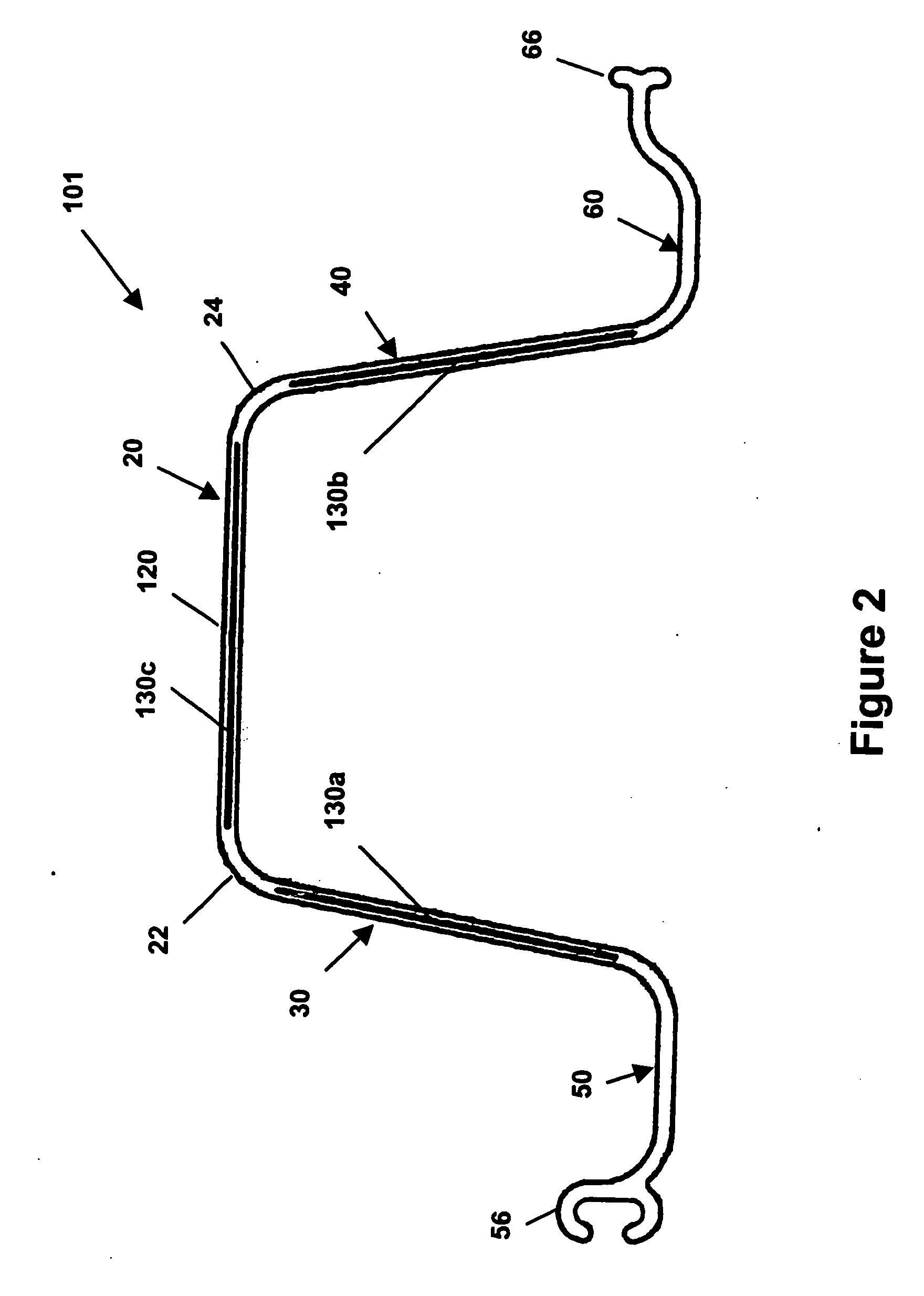 Method of manufacturing a metal-reinforced plastic panel