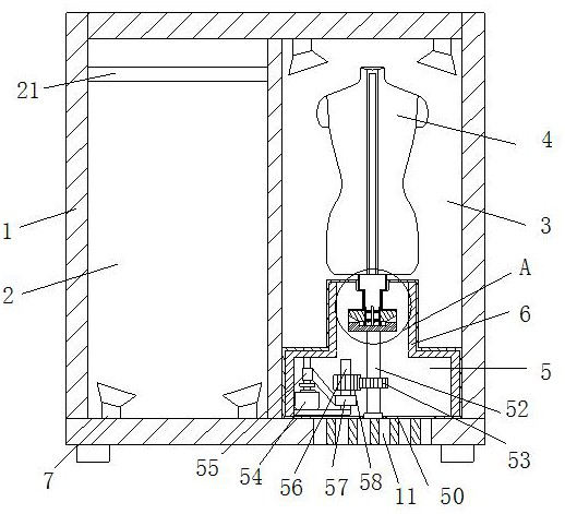 Multifunctional clothes display stand and using method