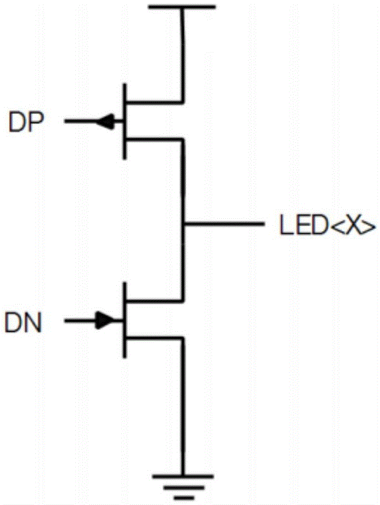 LED display driving circuit