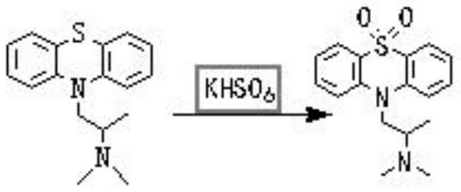 Dioxopromethazine hydrochloride and preparation method thereof