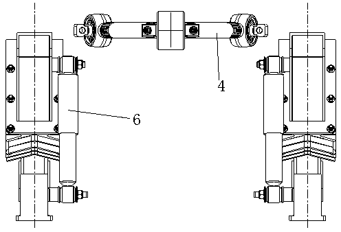 Autocrane hoisting manner and autocrane rubber suspension system