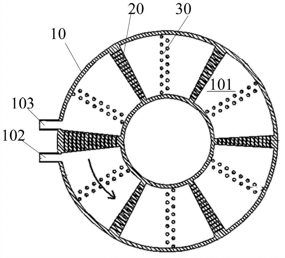 Cooling device for optical fiber