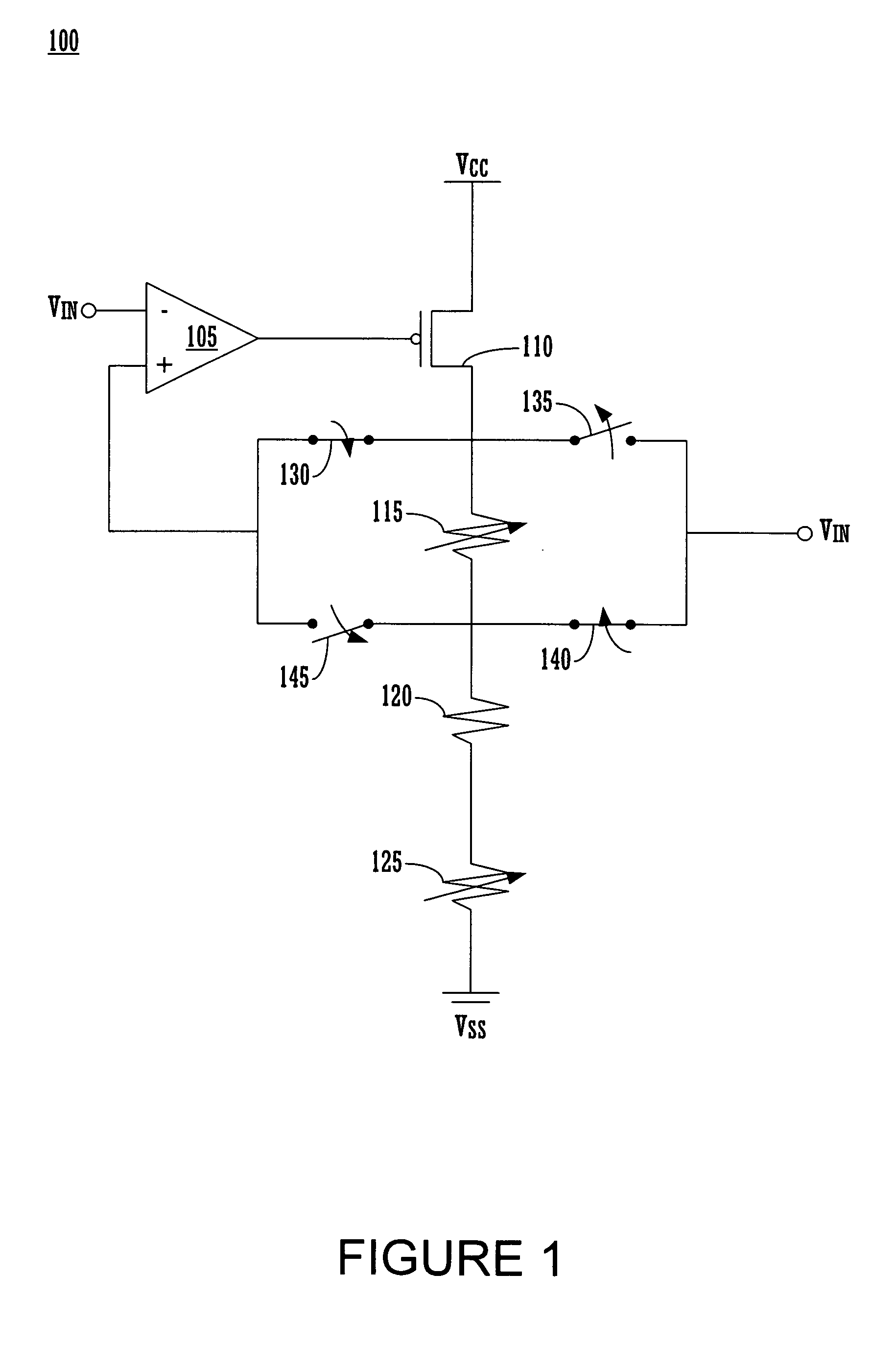 Method and circuit for adjusting a reference voltage signal