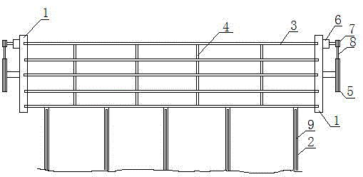 Pile foundation steel bar cage manufacturing method