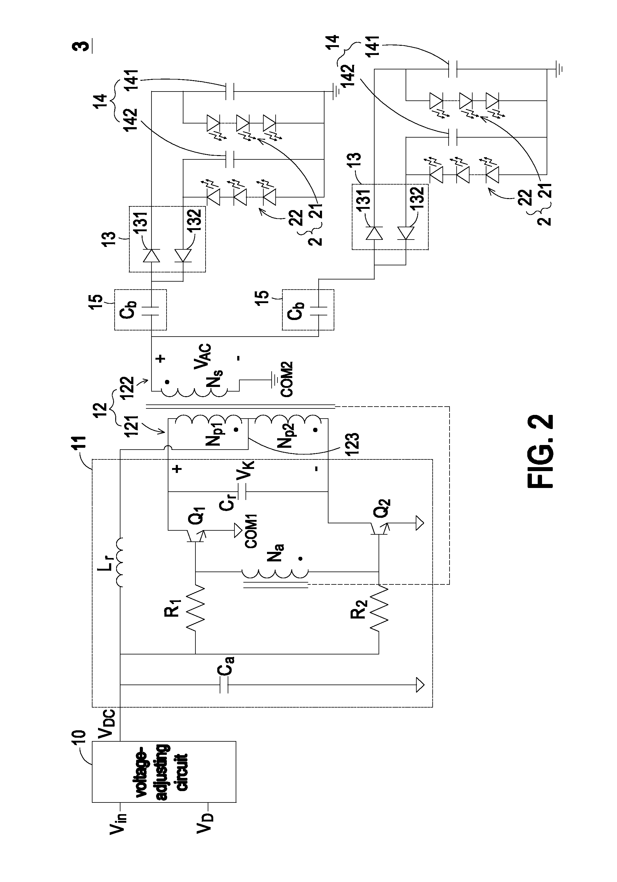 Backlight driving circuit for use in LCD panel