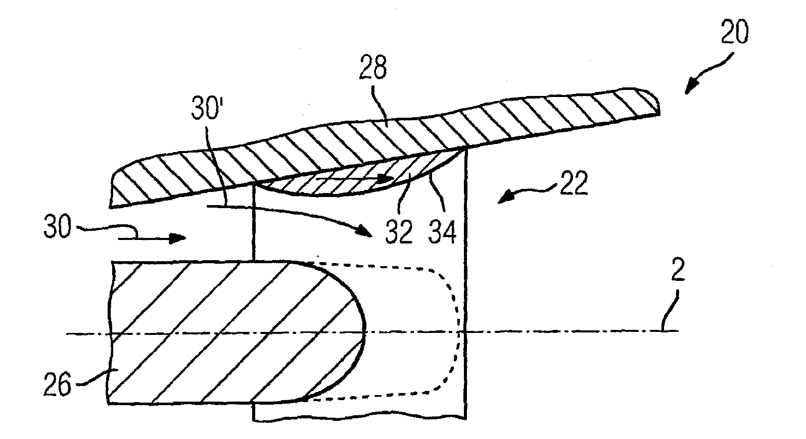 Exhaust gas diffuser for a gas turbine and a method for operating a gas turbine that comprises such an exhaust gas diffuser