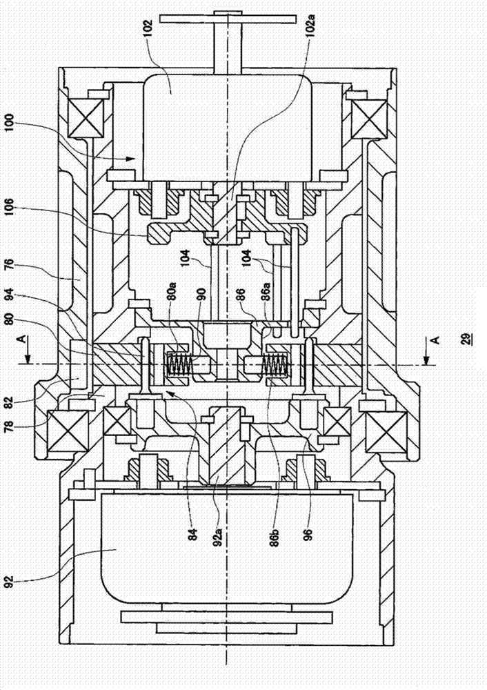 Clutch device and steering device