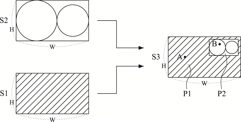 Display equipment capable of correctly outputting touch position in picture-in-picture or double pictures