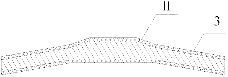 Moulding method of composite material prefabricated component