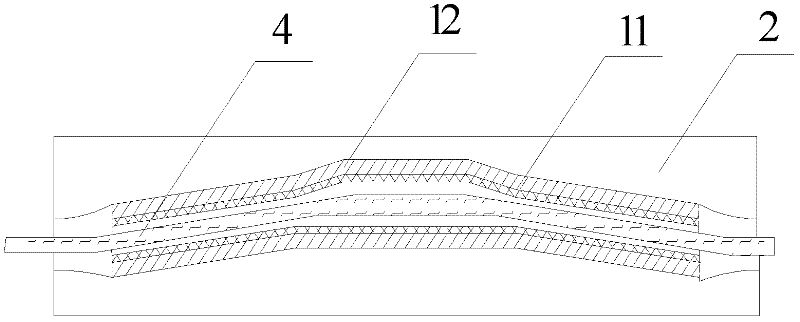 Moulding method of composite material prefabricated component