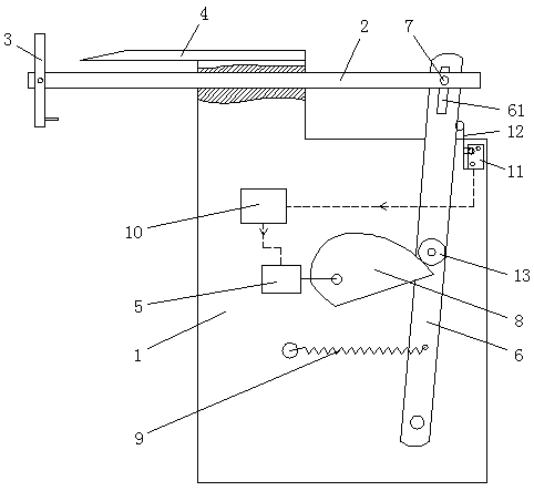 Device for automatically opening cap of vacuum blood collection container