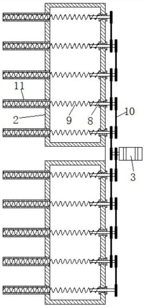 Automatic precise feeding mechanism of lime feeding machine