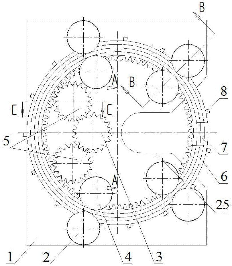 Dual-conical-surface supporting rotary tool device