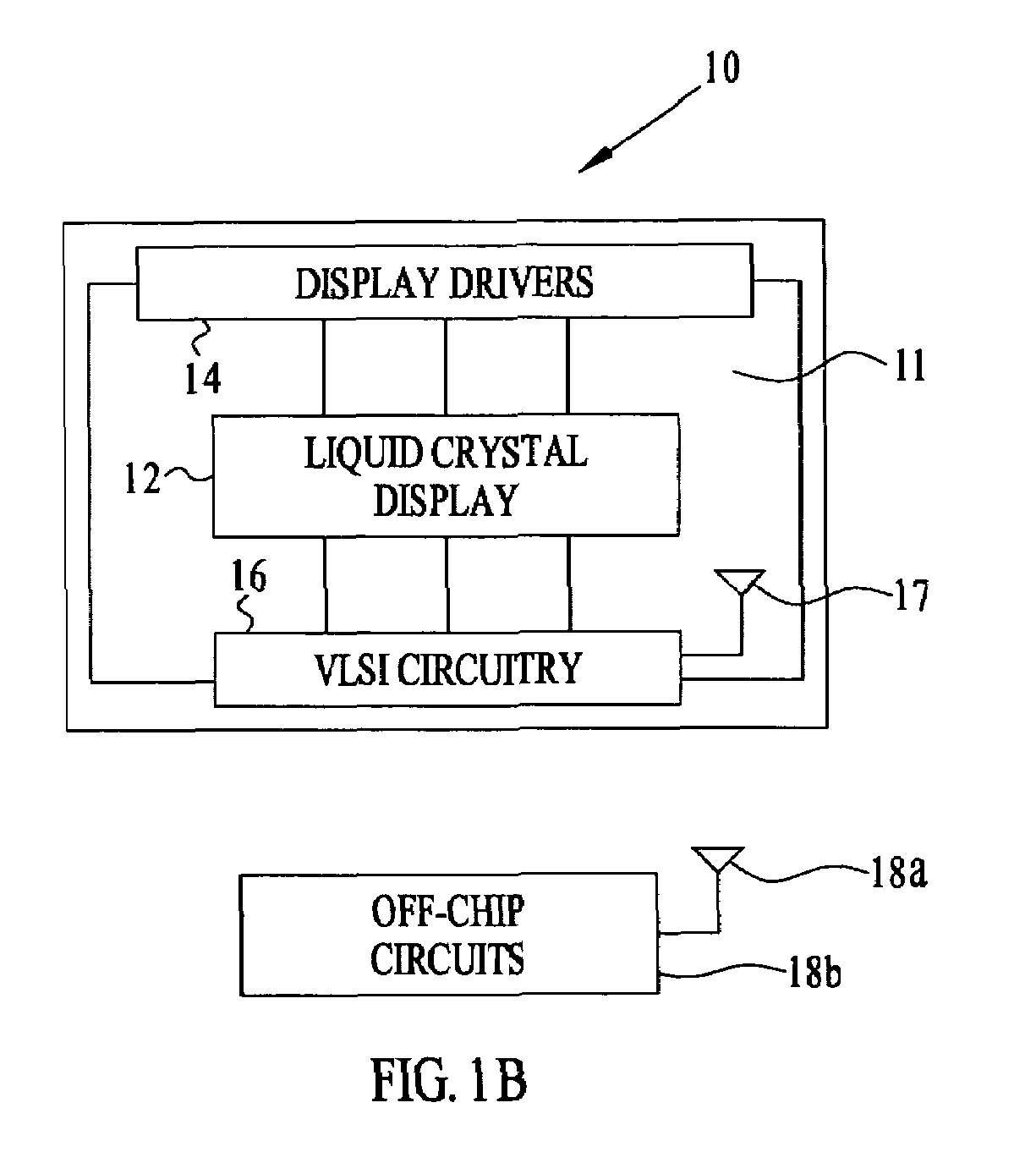Silicon-on-sapphire display with wireless interconnections and method of fabricating same